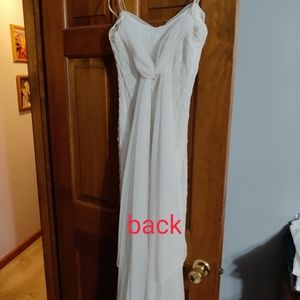 White gown size 5-6